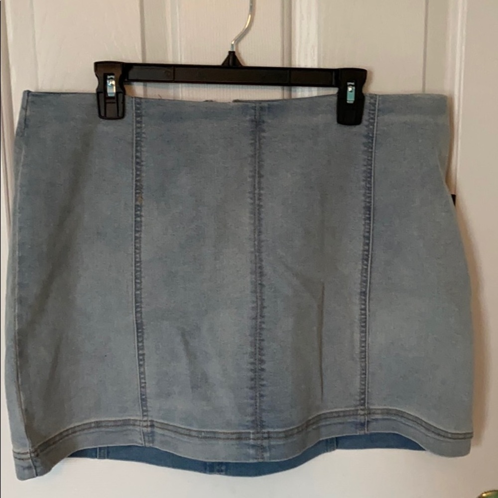 Jean skirt